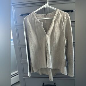 NWT FLAX Button Down Shirt/Jacket